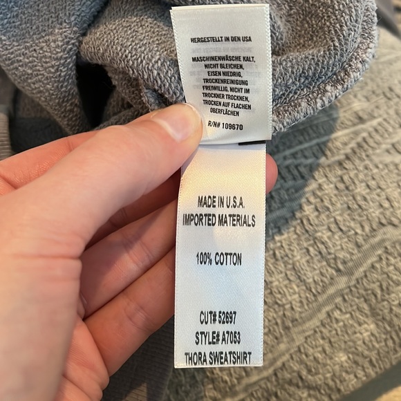 AGOLDE Thora Sweatshirt - size M - Picture 13 of 13